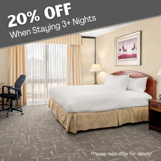 20% When staying 3+ nights